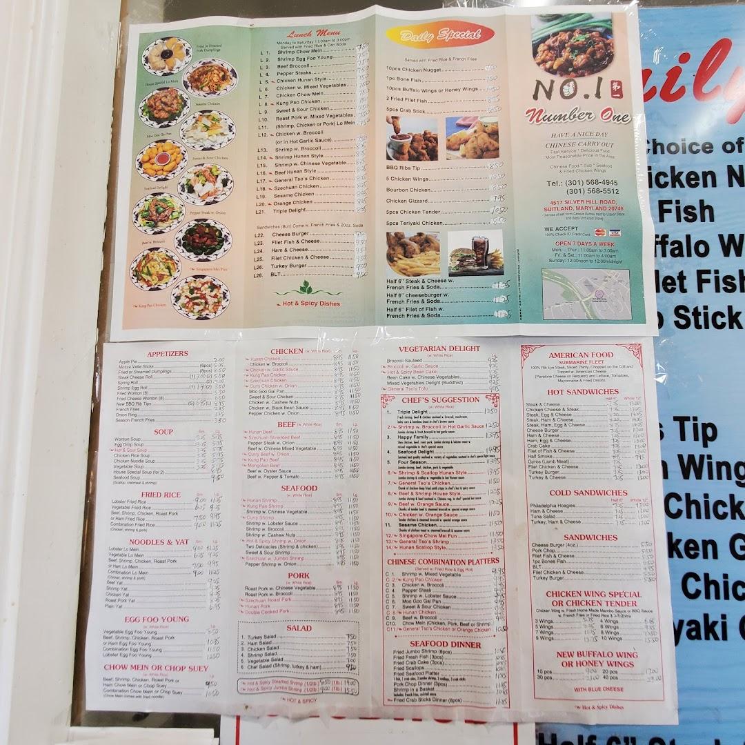 Number 1 Carry Out